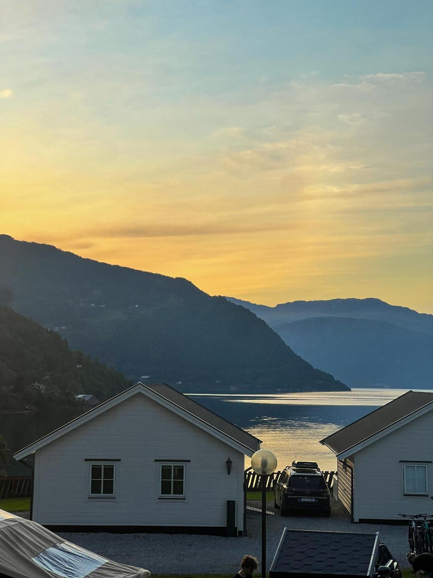 Kinsarvik Camping Otel Dış mekan fotoğraf