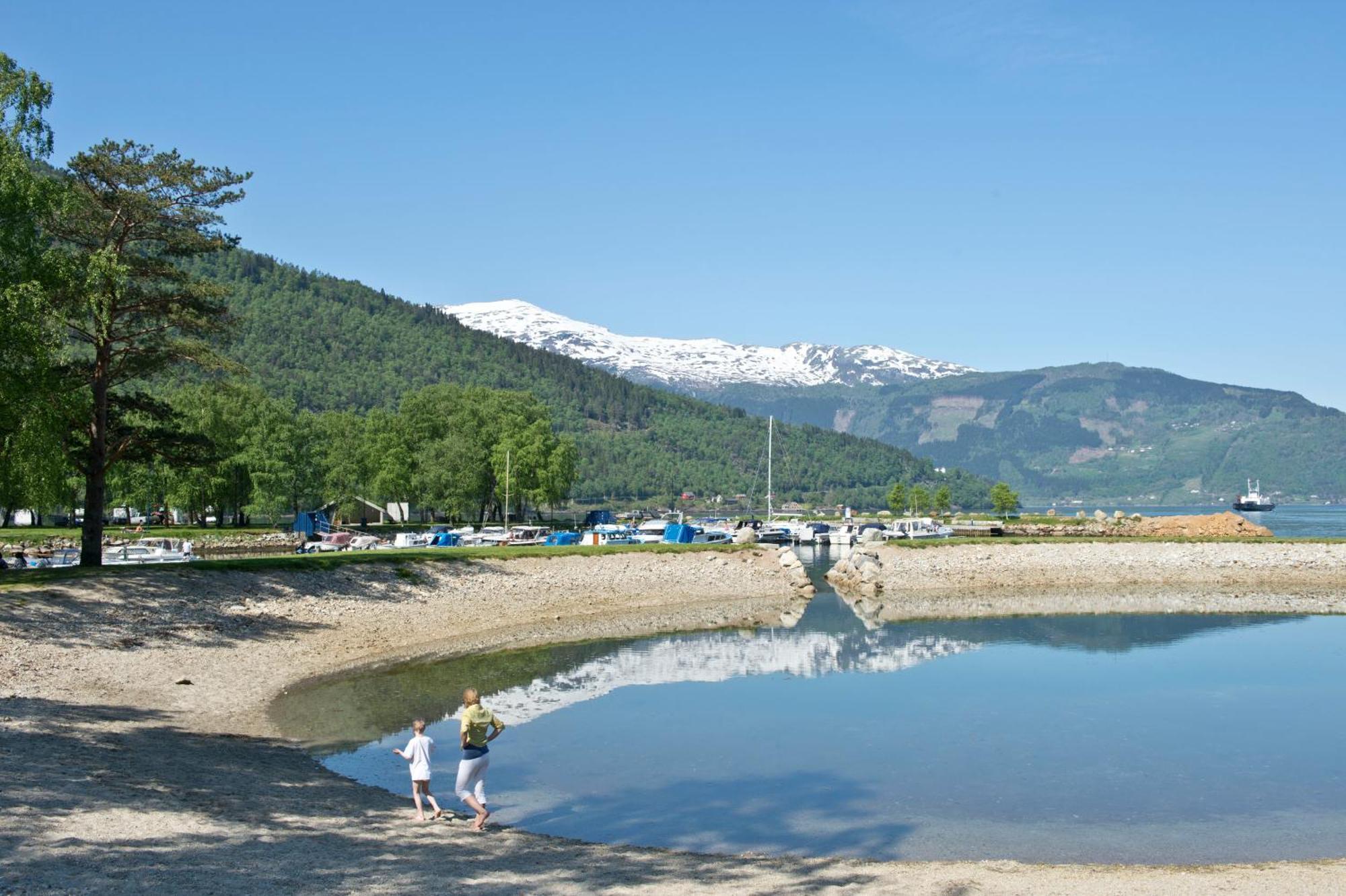 Kinsarvik Camping Otel Dış mekan fotoğraf