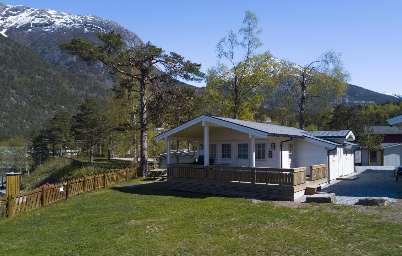 Kinsarvik Camping Otel Dış mekan fotoğraf